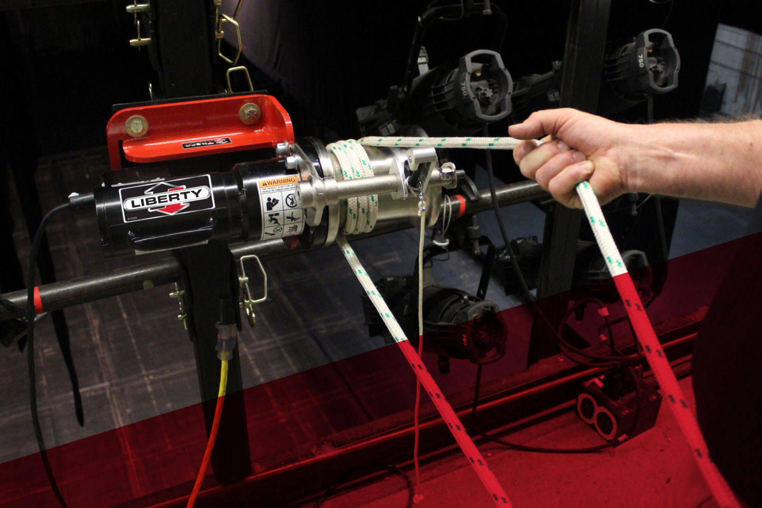 The MustHave Portable Capstan Winch for Theatrical Venues