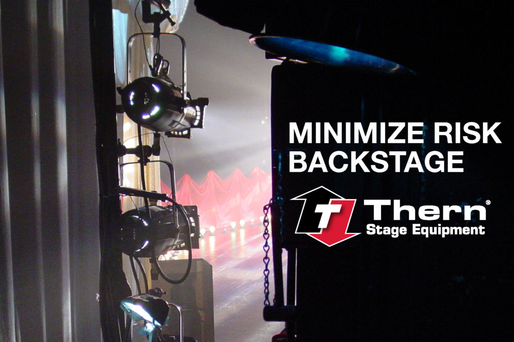 Minimize risk backstage
