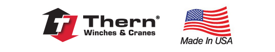 thern winches and cranes, made in usa