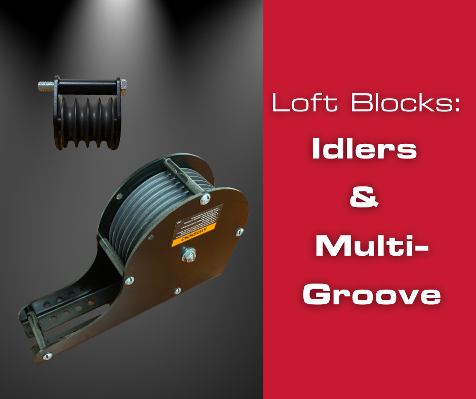 Multi-groove loft blocks