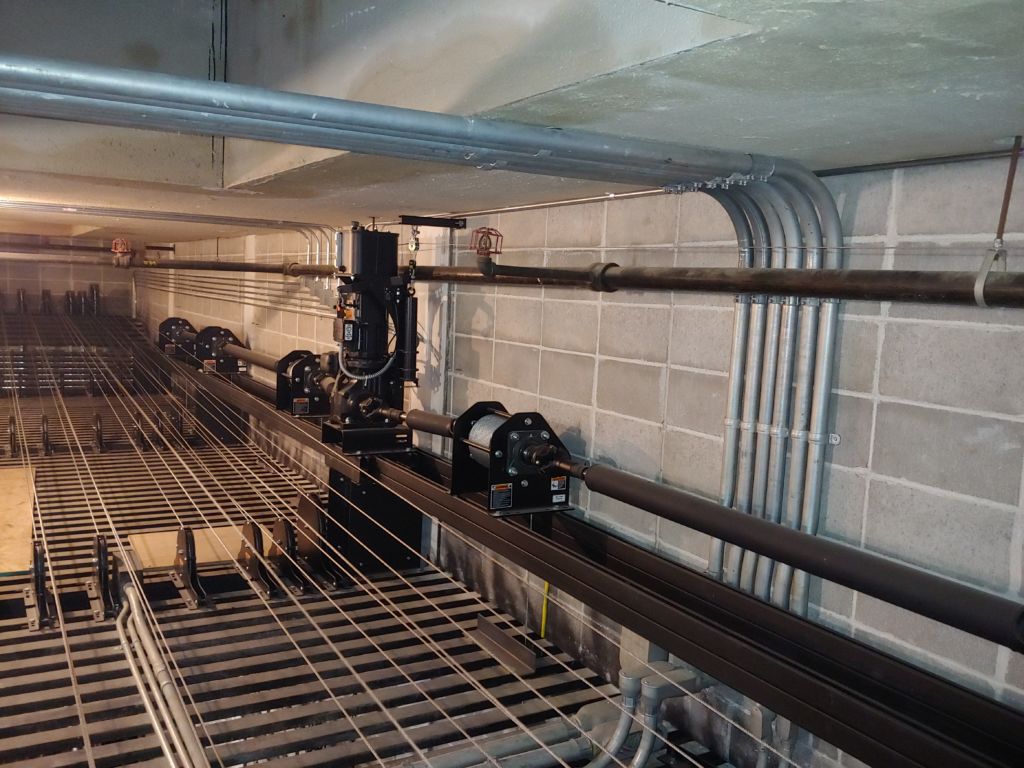line shaft hoist