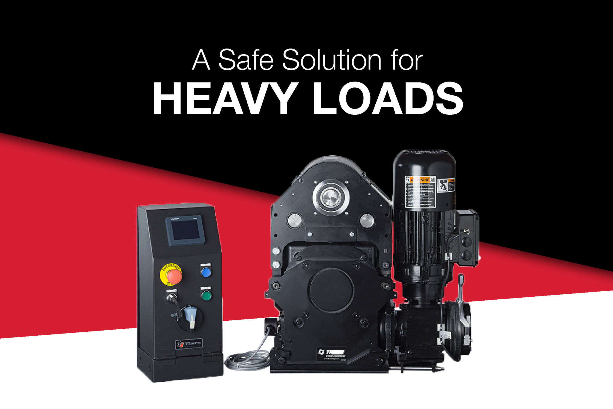 The Best Solution for a Stage Hoist Thern® Stage Equipment