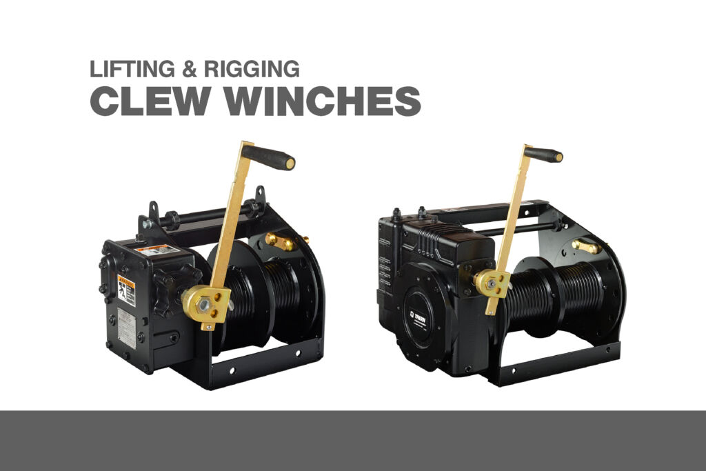 lifting & rigging clew winches