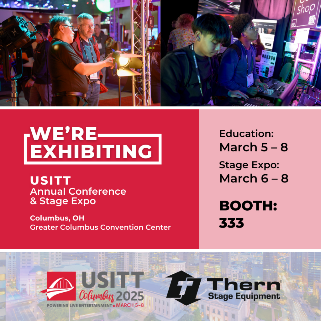 Thern Stage at the USITT Trade Show